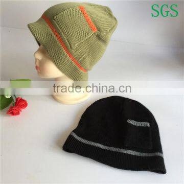 2016 new fashion winter hand made knitted kids beanie hats