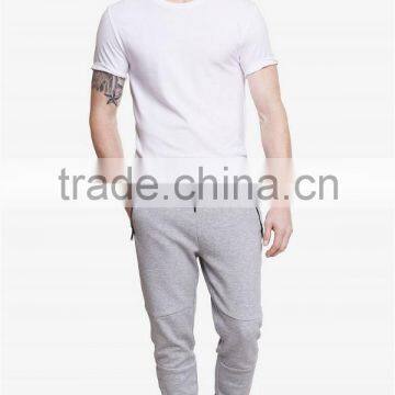 Men Gray Double Knit Jogger Pants Cheap Wholesale Jogger Pants photo-2