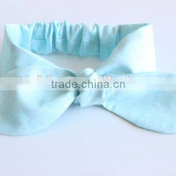 2016 Hot Coming Korean Dots Cloth Headband Lovely Baby Girls Bowknot Hairband photo-3