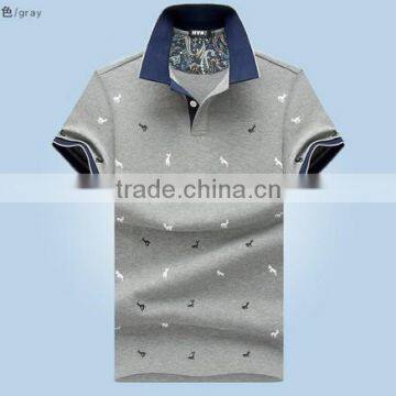2017 China Wholesale Good Sale High Quality Cheap Men Polo Shirt Cotton photo-4