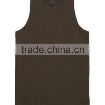 150 Grams Fabric Weight and Blank Design Cheap Wholesale Boys Tank Top photo-5
