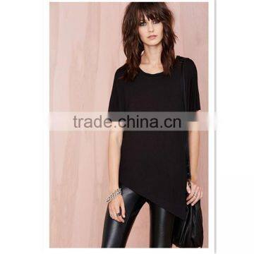 Black cotton new deisgn t cheap shirt in blank