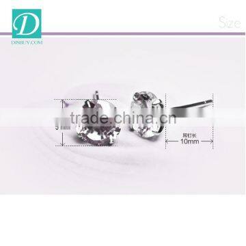 Simple Design Fashion Silver Earring For Women