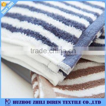Cheap 100% Cotton Stripe Face Washer Towels photo-5