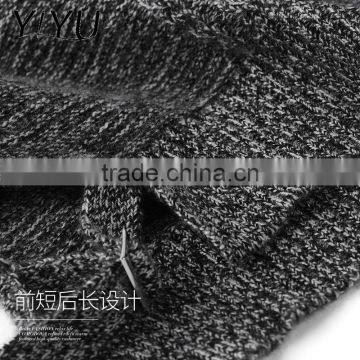 Winter Autumn Women Round Collar Thick Cashmere Vest Sweater photo-5