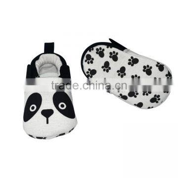 Cute Panda Face Printed Baby Booties photo-3