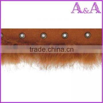 Orange Wedding Dress Decorative Trim Materials Fabric Chemical Embroidery With Beads Cord Guipure Bobbin Lace photo-5
