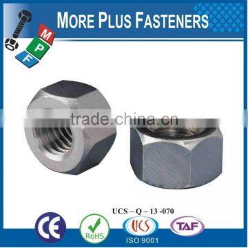 Made in Taiwan Stainless Steel Black Coated Zinc Finish Heavy Hex Nut photo-5