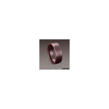 Brown zirconia ceramic ring