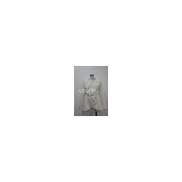 Faux fur coat, fake fur jacket, artificial fur garment  AR-5751