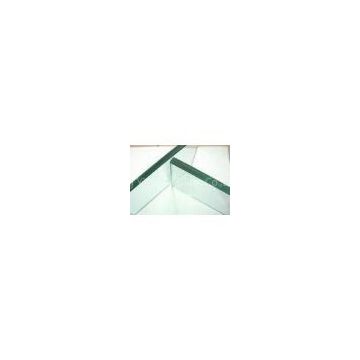 4mm, 8mm, 12mm Clear toughened safety glass for curtain wall glass with hot stability