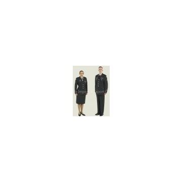 Men And Woman Military Officer Uniform