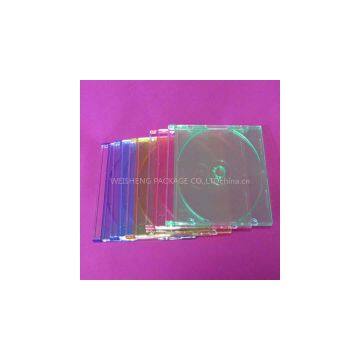 5.2mm super clear PS cd case