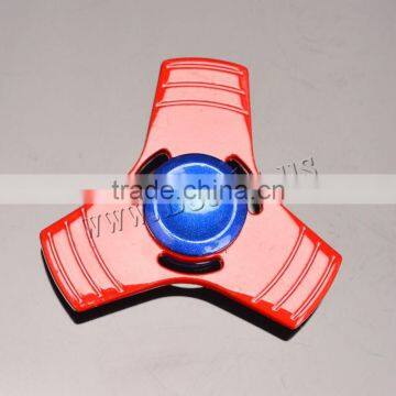 Popular 2017 hot sell usa aluminum finger hand spinner used for treating ADHD and quitting smoking