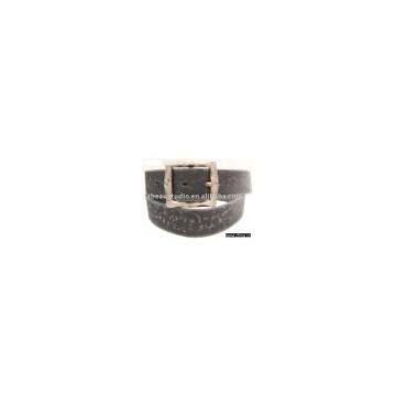 genuine branded leather belt