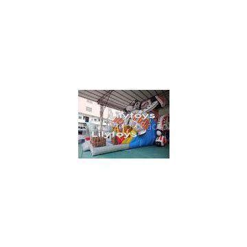 OEM Robot Inflatable Slide Rental , Home Inflatable Sports Games