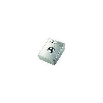 Precision Stainless Steel Vandalproof Industrial Metal Trackball For Outdoor