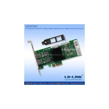 PCI Express x4 Dual Port SFP Gigabit Dual Port Network Card (Intel 82576 Based)