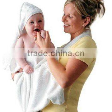 Bamboo Baby Hooded Towel