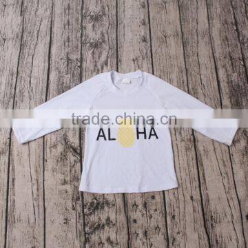 Pictures Of Latest Gowns Designs white vinyl print words designs raglan T-shirts latest cotton shirt designs for baby