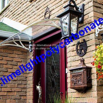 Awning Shade, Home Awning, Garden Awning, Door Canopy, Door Awning, Polycarbonate Awning, Polycarbonate Canopy, DIY Kits photo-2