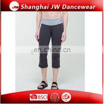 2015 Ladies Fitness top quality Yoga Capri, Hot Sale high waist yoga capri for ladies