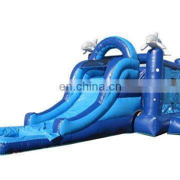 jumping castle with slide jumping balloons for sale