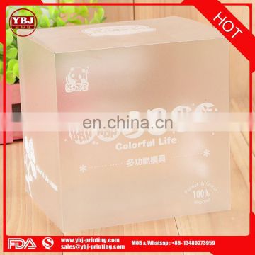 Hot selling cheap factory price custom frosted PP box