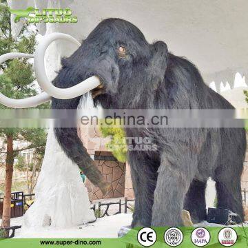 Life Like Animals Outdoor Park Exhibition Animatronic Mammoth