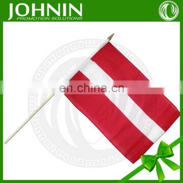OEM Cheap Price High Quality Polyester Mini Stick Waving Hand Flag photo-6