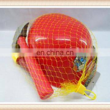 kids plastic fireman hat toy helmet with tools