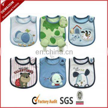 Cotton Terry Cloth Bibs For Baby