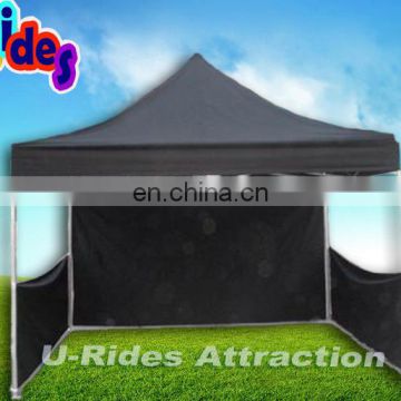 Black color 3 by 3 folding tent for events