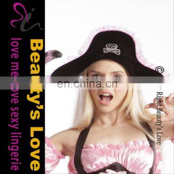 2015 Fashion Womens Summer Hat Halloween Costume Hat Sexy Women Pirate Hat