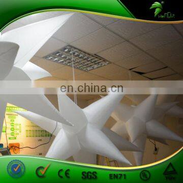 Event / Party Celling Inflatable Hanging Star Light , PVC Cheap Inflatable Led Star Balloonr for Decoration photo-5