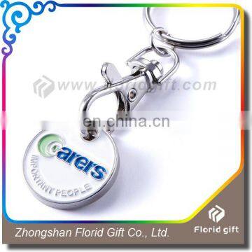 New Promotional Gift Custom Production Metal Custom Trolley Token Coin Keychain photo-4