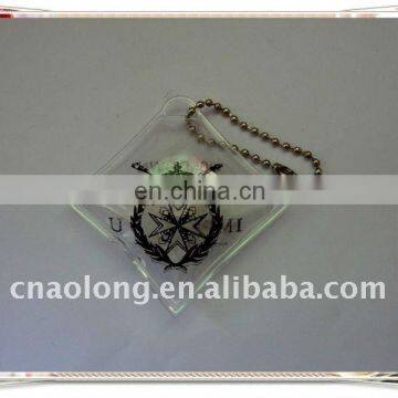 Decorative Custom Logo Printed PVC Down Feather Clothing Patches/label/tags photo-2