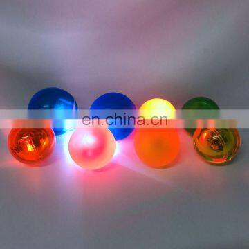 Wholesale price customized logo colorful LED bouncing ball