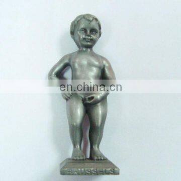 cute boy decorative metal paperweight