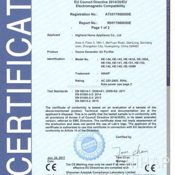 CE Certificate
