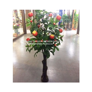 China wholesale artificial fruit tree customized artificial apple tree