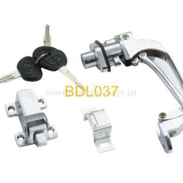 Coaster middle bus door lock,Yutong Kinglong Higer Golden Dragon Zhongtong Bus Parts(BDL037)