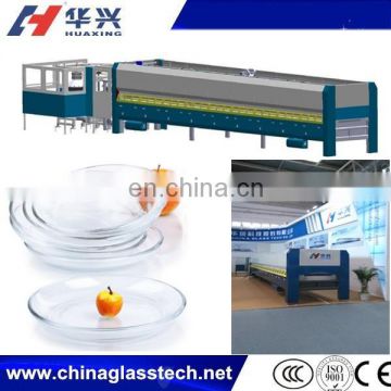 Electric Control Low Energy Consumption Cheap Glass Dinner Plates Tempering Machine