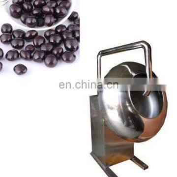 Almond Nuts Sugar Coating Machine / Mini Chocolate Beans Sugar Coating Machine
