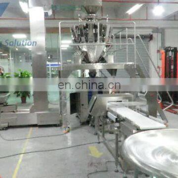 Automatic Multi head weigher vffs Screw Food Popcorn Silica Gel Packaging Machine Price