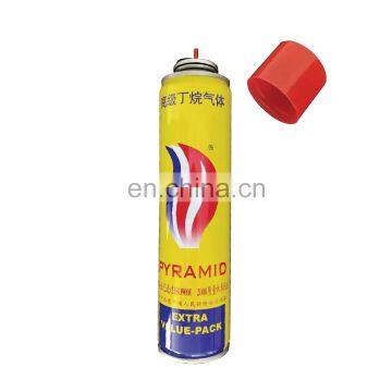 Butane gas cartridge and lighter gas can and Lighter gas can 280ml hebei dingzhou