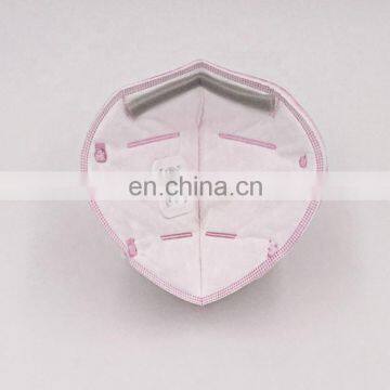 Pink Valved Folding Anti-pollution Mask for Girls photo-6