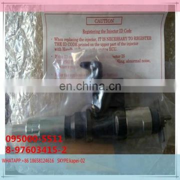 Best price for C.R. 8976034154 fuel injector 095000-5511/095000-5512