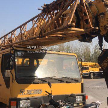 Cheap used xcmg qy25k crane, good quality truck crane