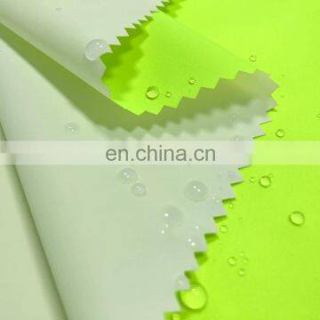 PU/PVC/TPE Coated 210T Nylon Taffeta Fabric Waterproof Fabric for Workwear/uniform/outdoor Jacket photo-4